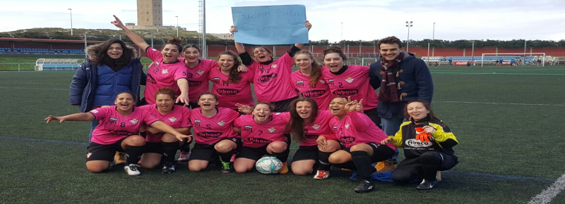 Set del Femenino al Sporting Burgo B para cerrar la liga (6-0)