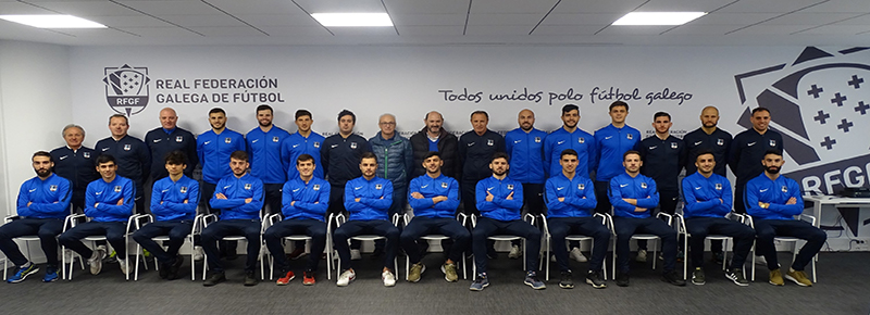 Agenda de partidos de la selección gallega de aficionados en la primera fase de copa Regiones UEFA