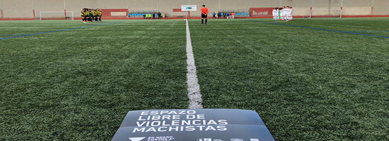 Silva SD y RC Deportivo Fabril saldrán al terreno de juego con una pancarta en contra de la violencia de género