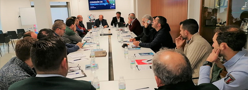 El Silva SD participó este lunes en la reunión de la comisión de 3ª División celebrada en la sede de la RFGF en Pontevedra