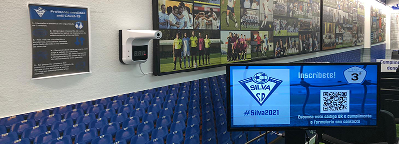 El Silva SD actualiza sus protocolos anti COVID-19 e instala un sistema de control de temperatura en sus oficinas administrativas