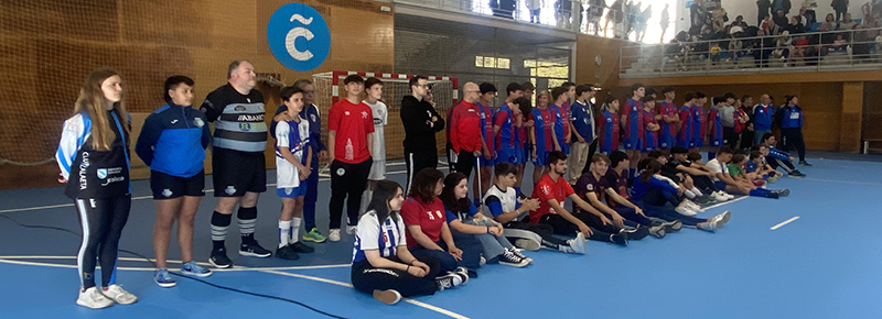 El Cadete Jacobo Mera acude al homenaje del deporte coruñés a Pablo Aguirregabiria