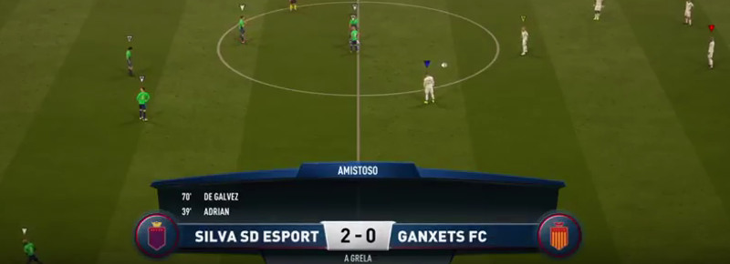 Gran debut con victoria del eSports ante Ganxets (2-0)